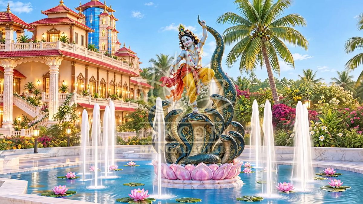 A home for grand festivals, cultural and spiritual