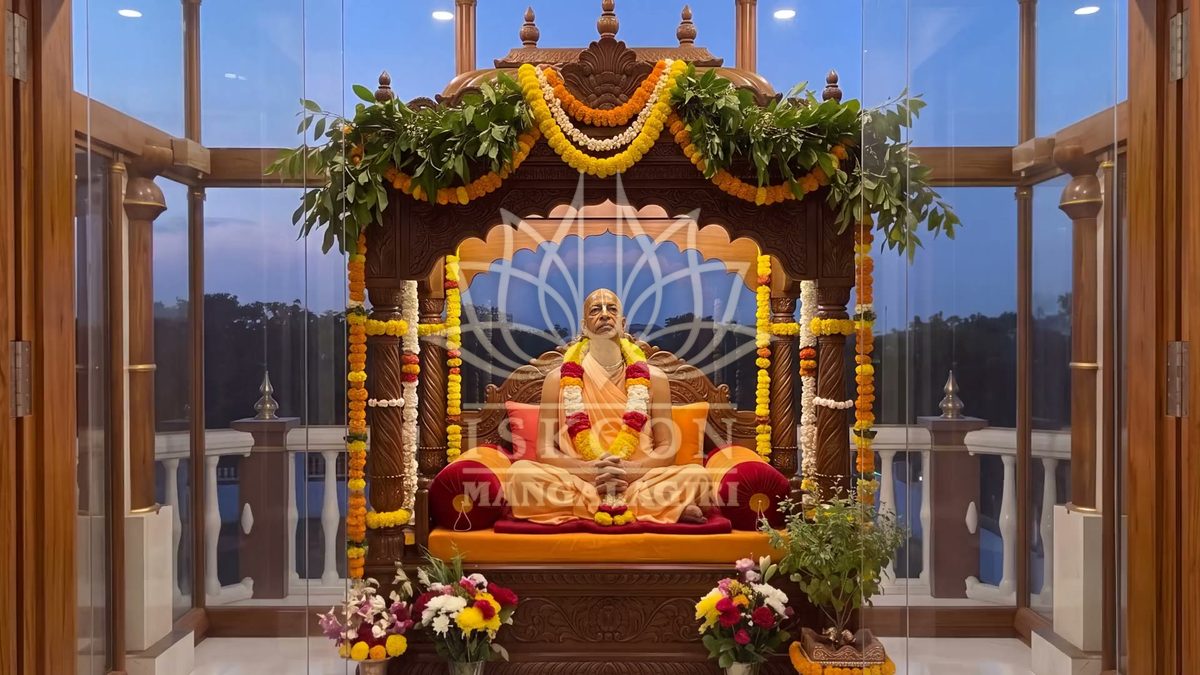 “Temples are centres for educating the public in spiritual values.”
