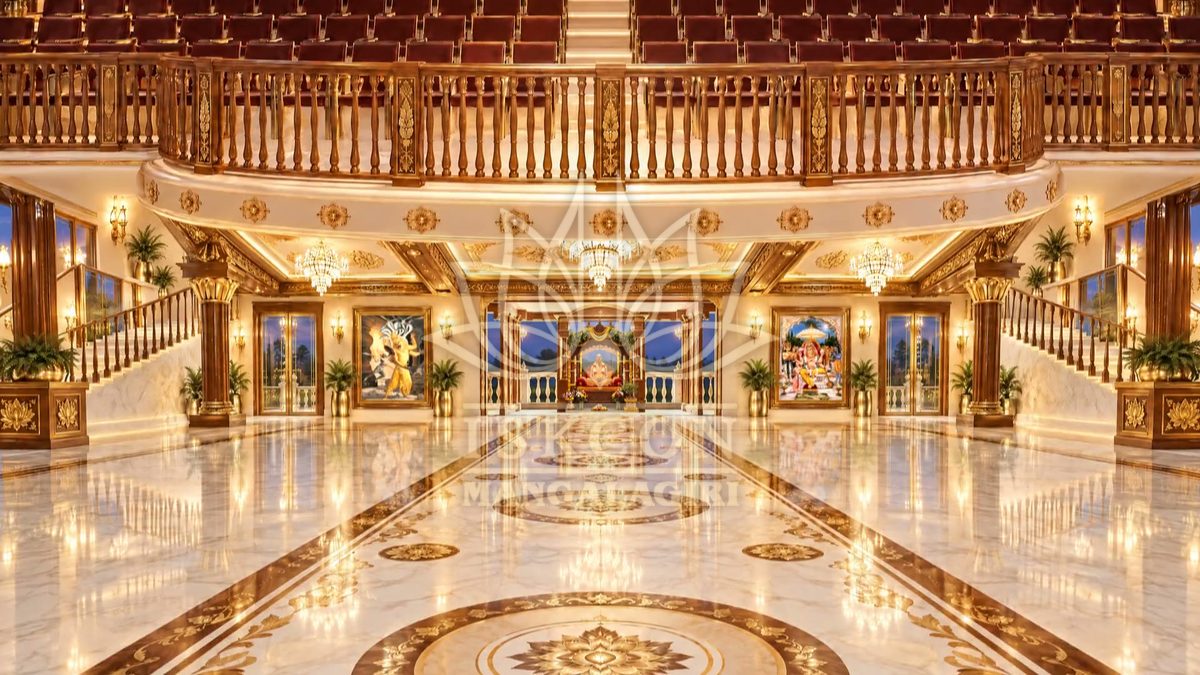 A beautiful temple hall